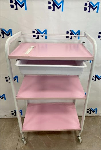 PINK AUXILIARY CART