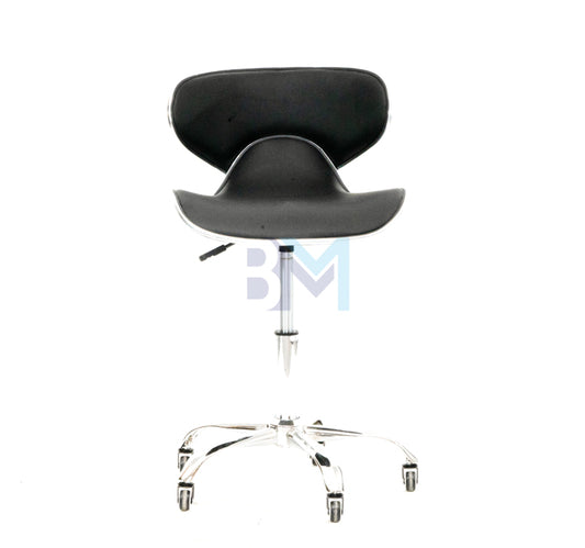 Black back stool 