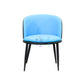 Blue and black manicure chair 