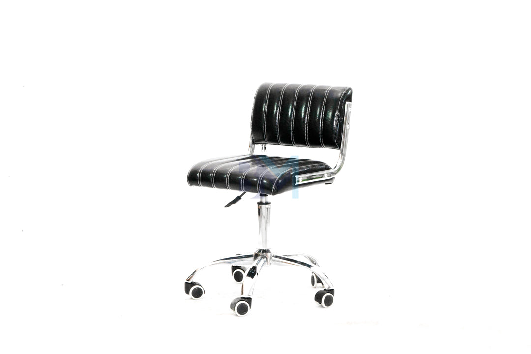 Black back stool 