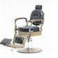 Vintage Black and Gold Barber Chair