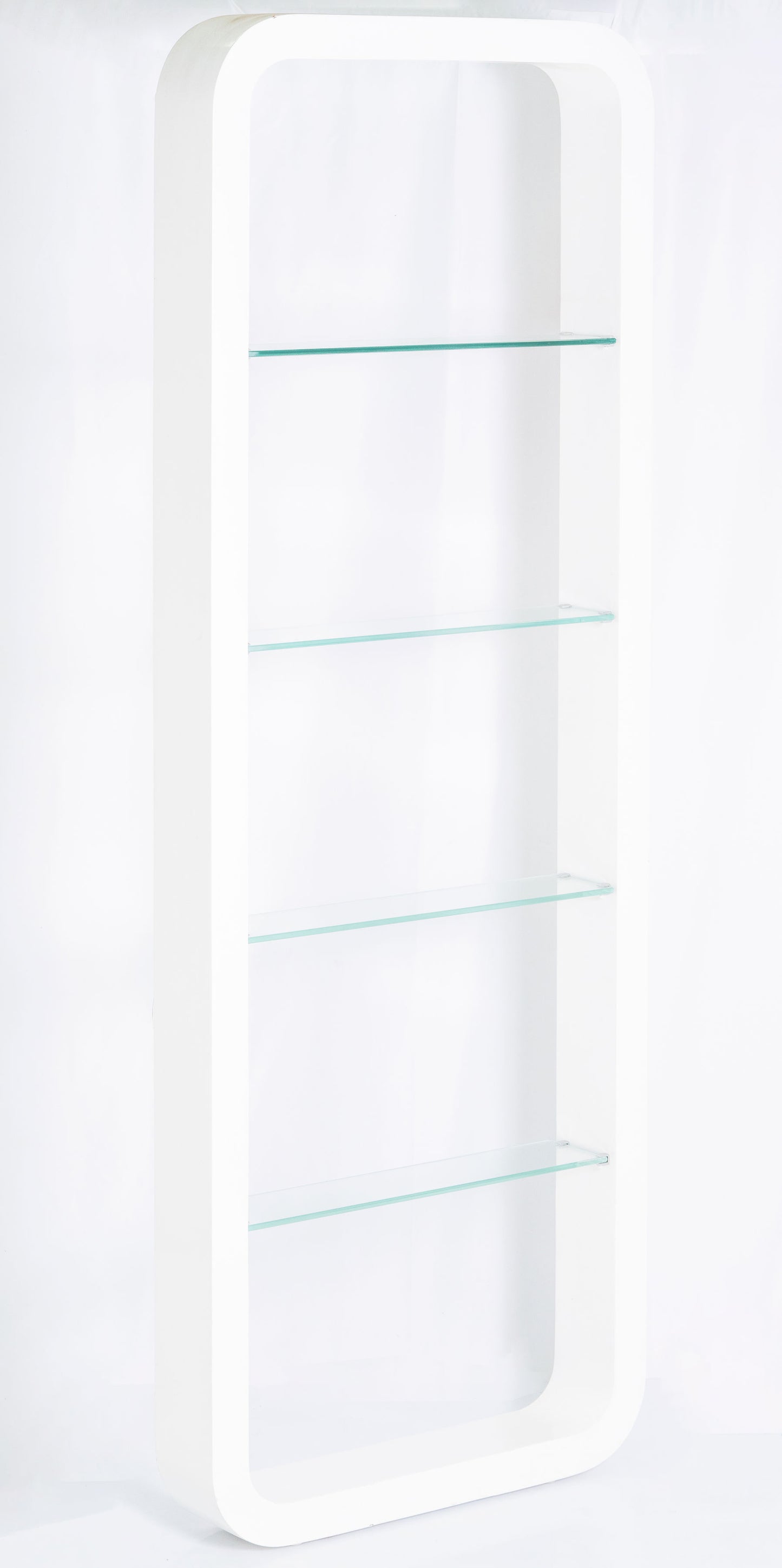 white display shelf
