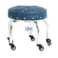 blue pedicure stool 