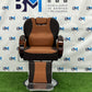 Brown classic barber chair
