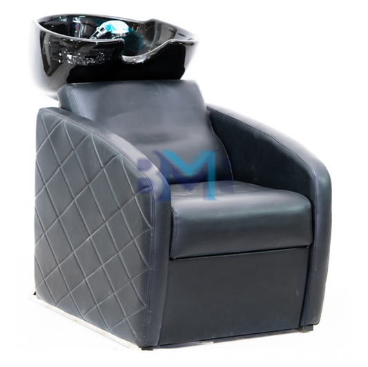 Black, elegant and ergonomic washbasin
