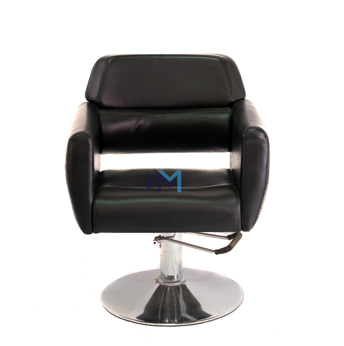 Black barber chair