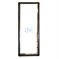 Mirror with black wooden frame