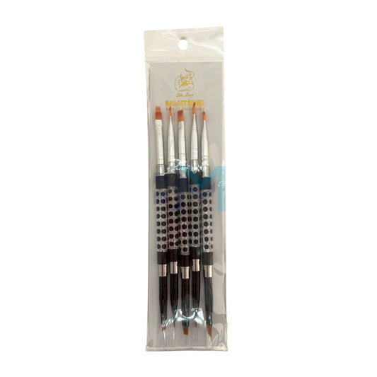 Black Double Ended Nail Brushes 