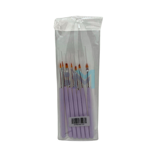 7-pack nail art brushes