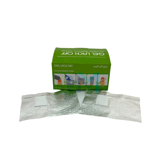 Gel remover strips 100 units