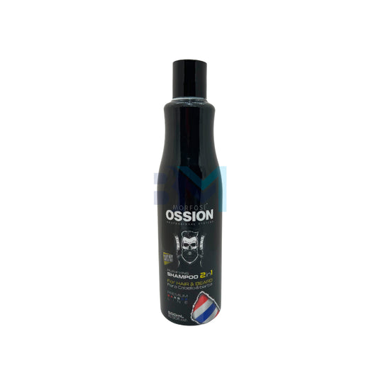 Ossion Premium Barber Line Shampoo 2in1 For Hair And Beard 500ml