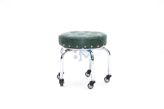 green pedicure stool