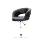 Black leatherette manicure chair 
