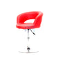 Red leatherette manicure chair
