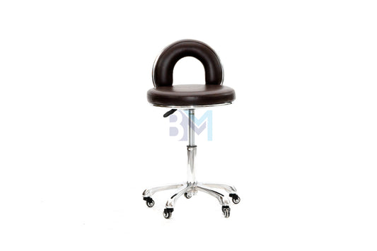 Black back stool