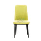 Lime Green Upholstered Manicure Chair 