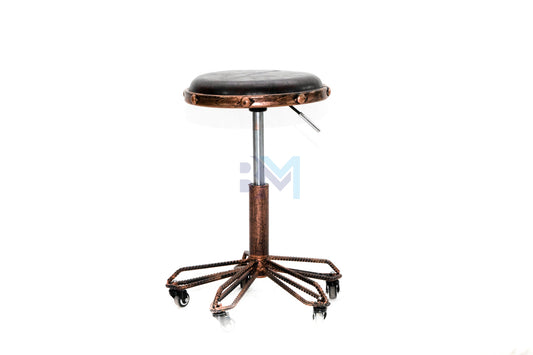 Brown vintage stool