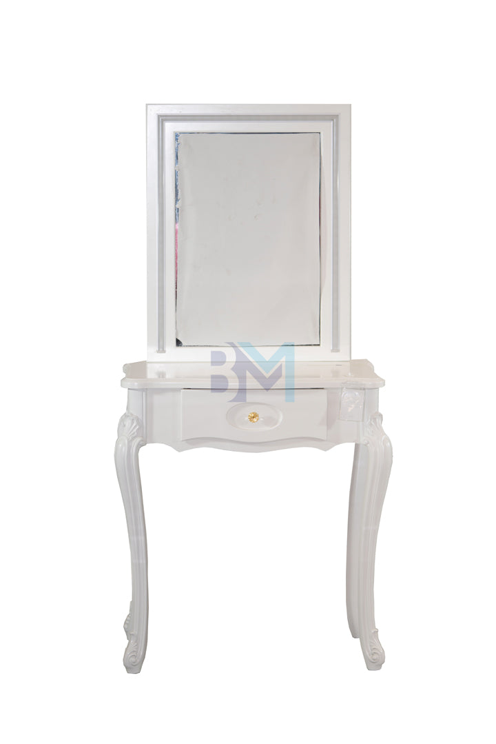 Vanity mirror with classic design and lights