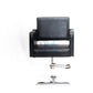 Classic black barber chair