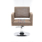 Olive green classic barber chair