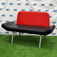 DOUBLE SOFA BLACK AND RED COLOR