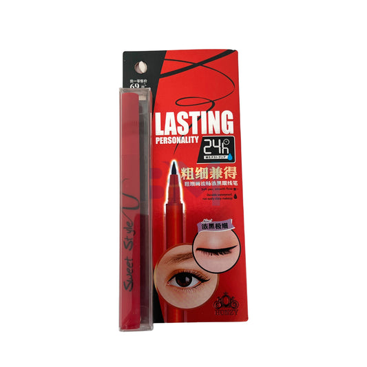 Fine tipped feather eyeliner
